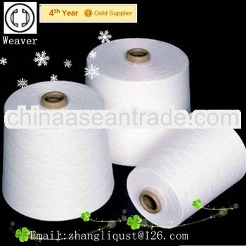 100% polyester ring spun yarn high tenacity from hebei weaver ltd