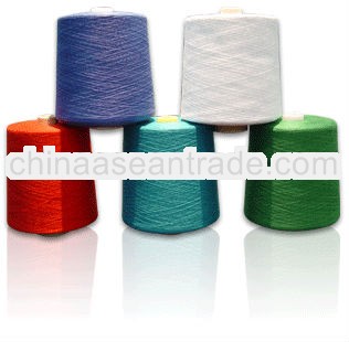 100% polyester spun yarn