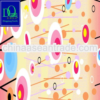 100%polyester stock pognee fabric for cloth lining