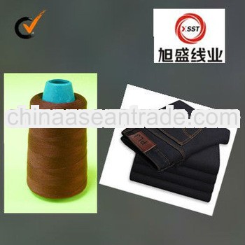 100%spun polyester sewing thread for sewing jeans
