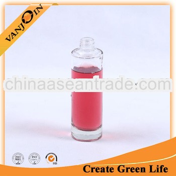 100ml small round glass lotion bottle