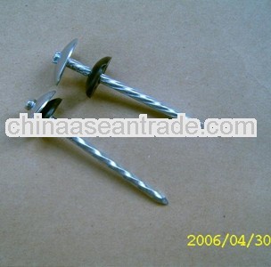 100pcs/bag assemble roofing nails factory