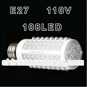 108 LEDs LED Corn Bulb E27 Natural White