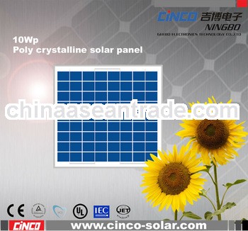 10W poly crystalline solar panel, 10w mini solar panel