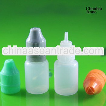 10/20/30ml ldpe dropper e-cig liquid bottle childsafety tamper seal long tip for vape liquid packagi