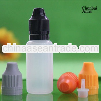 10/20/30ml pe plastic dropper bottles with childsafety tamper seal long tip for vape liquid packagin