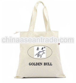 10/3*10/3 63" 17OZ white plain canvas bags