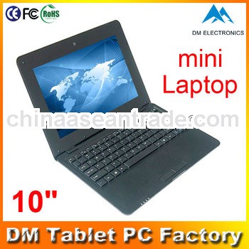 10 inch android netbook with wifi and camera 1G/4G via8850 laptop