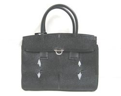Leather Products: Stingray Skin Leather Handbags, Wallets, Purses, Belts