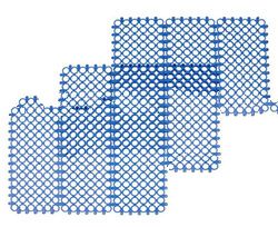 PVC Soft Carpet - 0168/3 Blue