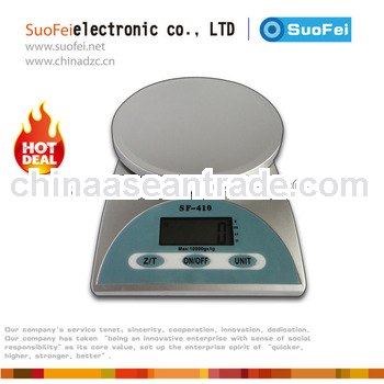 10kg digital weighing scale SF-410 round scale