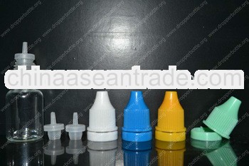 10ml PET dropper bottle with black tamperproof cap and Normal tip