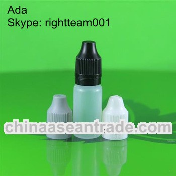 10ml eliquid bottles with childproof and tamper safety cap long tip