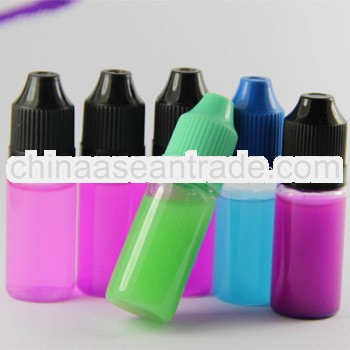 10ml vapor oil bottle with long thin tip and TUV/SGS certificates