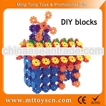 118PCS Snowflake Plastic Building Blocks Toys