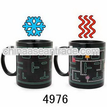 11 oz hot photo changing mug with hot water