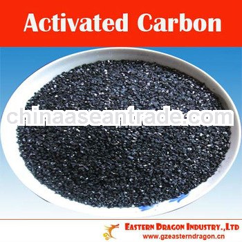 1200mg/g iodine coconut shell based granular activated carbon for water treatment