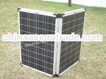 120W Monocrystalline Silicon folding solar panel/foldable