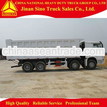 12 Wheel 40 ton howo dump truck