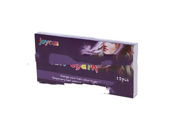12 pcs of color box/set joyous hair chalk
