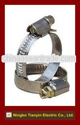 12mm bandwidth worm drive German style hose clamp