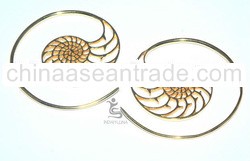Brass Fancy Spiral BPR102