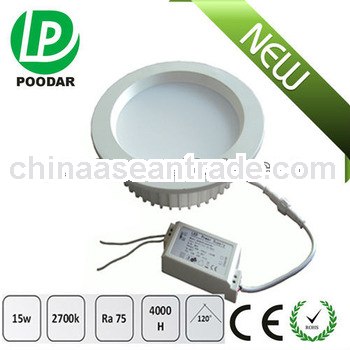 12w dimmable modern ceiling lights 5000k 4inch D120MM cut out