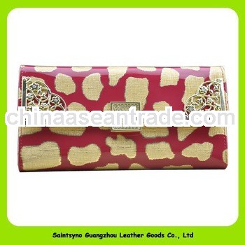 13200 Latest design genuine leather ladies purse