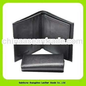 13241 Bi-fold genuine leather wallets for men