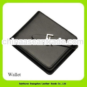 13290 Cowhide grain leather men's wallet