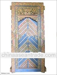 Balinese wood carved door / Bali wood carving doors