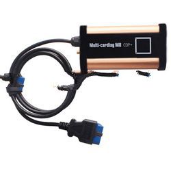 Multi-cardiag M8 CDP Pro 3 in 1 for Car and Trucks Black 2012.02 Version with Bluetooth