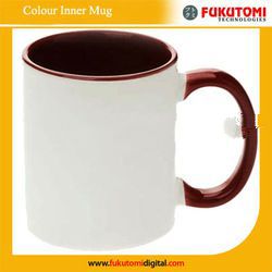 11oz sublimation inner color coating mug