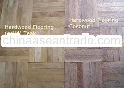 Hardwood Flooring (solid) Teak, Mahogany, Coconut, Sego Palm