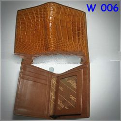 100% crocodile leather Men wallet
