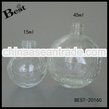 15/45ml ball-shaped glass perfume bottle