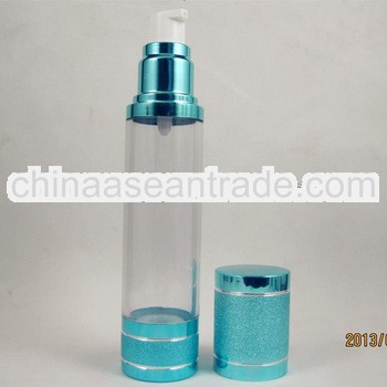 15ml AS clear airless pump bottles hot sale