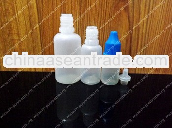 15ml PE Plastic Dropper bottles with Normal Tamperproof Tip and cap for Liquid Medicine