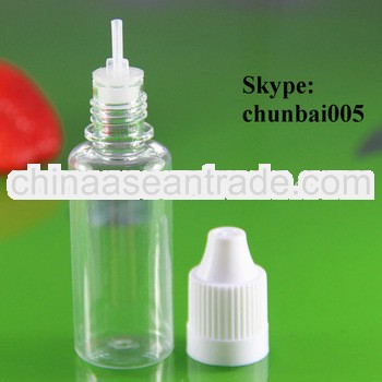 15ml plastic dropper bottles child safety with TUV and SGS certificate