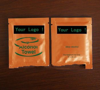 16*20cm antiseptic cleaning wet wipes tissue