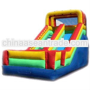 16 Ft Wet / Dry Inflatable Frontload Slide