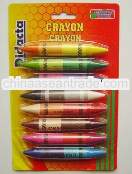 16 colors double crayon