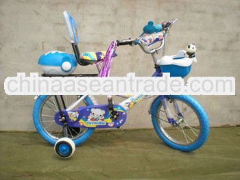 16''inch with backrest rear box beautiful image kid's bike,children bike bicycle