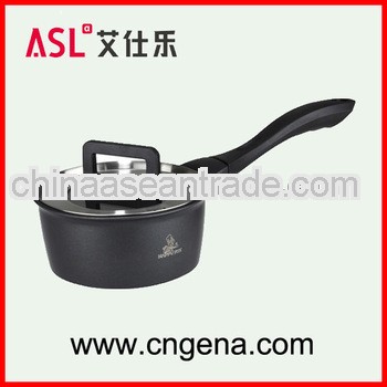 16cm Die-casting Aluminium Milk Pan