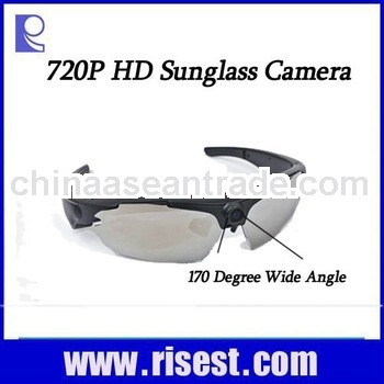 170 Wide Angle Sunglasses Camera for Outdoor Sports Skiing
