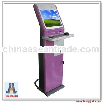 17 inch internet information kiosk,touch information kiosk,multimedia shopping mall information kios