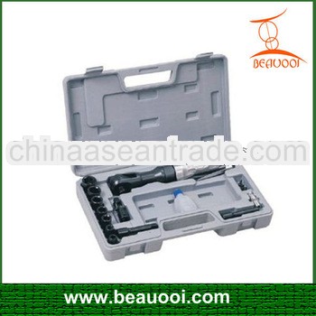 17 pcs professional 3/8'' air ratchet wrench power tools kit