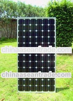 190W cheap monocrystalline photovoltaic cell pv panel with renewable energy system