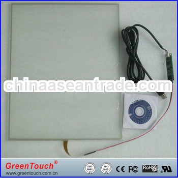 19inch 4wire resistive touch screen overlay