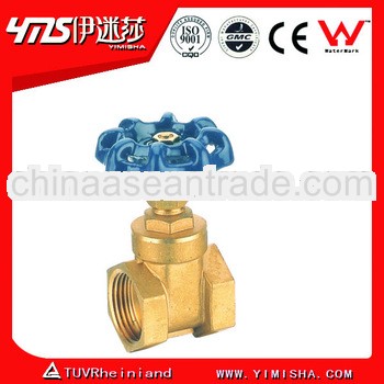 1/2-1 inch Brass gate valve with Iron hand wheel